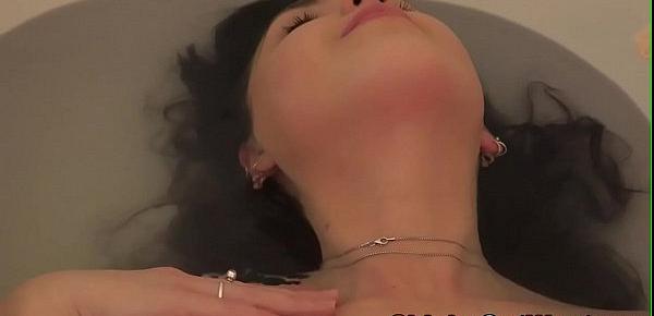  Peeing amateur aussie slut with small tits